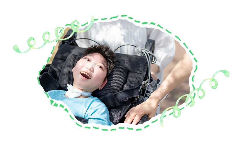 子ども用車いす啓発活動